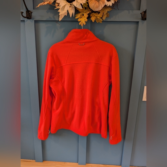 Columbia Vibrant Orange Full-Zip Fleece - Picture 4 of 8